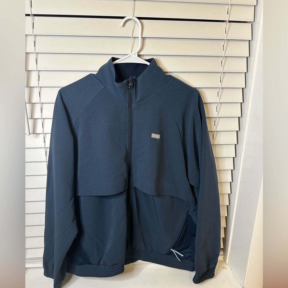 Large Sydney Scrub Jacket Dark Harbor
